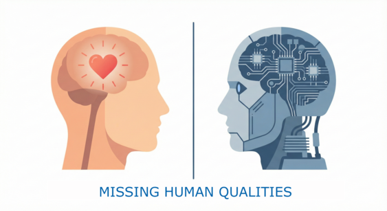 Human vs Robot head comparison